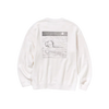 KAWS x Uniqlo Longsleeve Sweatshirt Off White