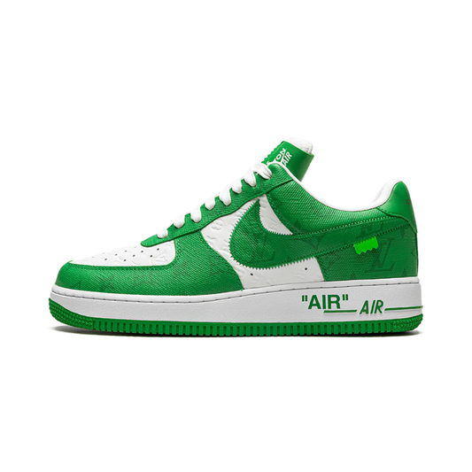 Louis Vuitton Nike Air Force 1 Low By Virgil Abloh White Green