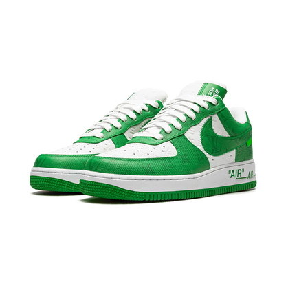 Louis Vuitton Nike Air Force 1 Low By Virgil Abloh White Green