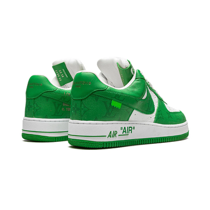 Louis Vuitton Nike Air Force 1 Low By Virgil Abloh White Green