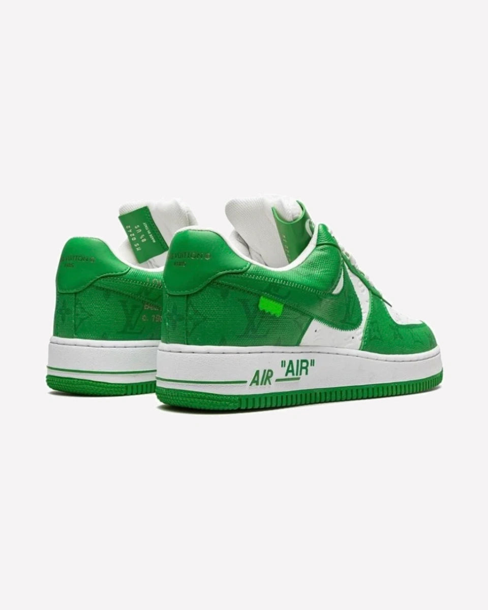 Louis Vuitton Nike Air Force 1 Low By Virgil Abloh White Green