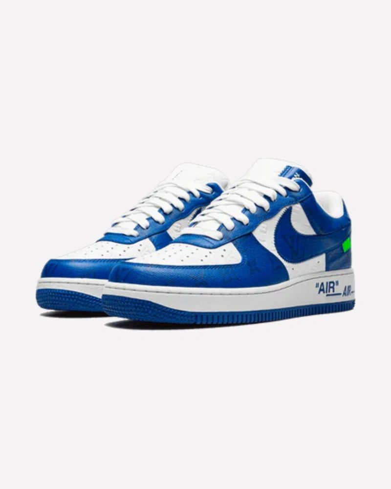 Louis Vuitton Nike Air Force 1 Low By Virgil Abloh White Royal