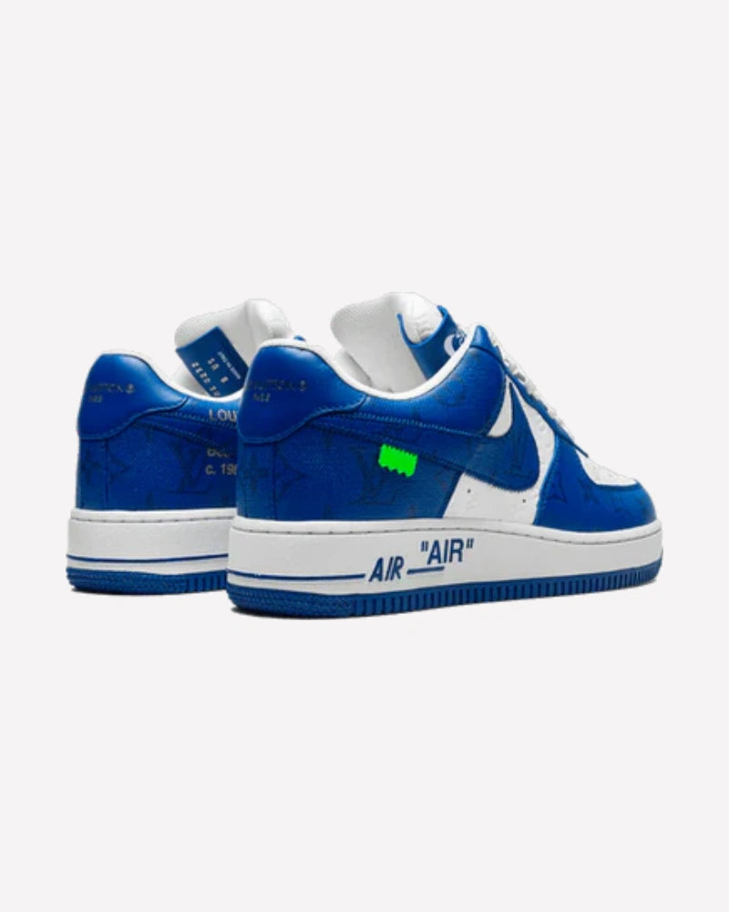 Louis Vuitton Nike Air Force 1 Low By Virgil Abloh White Royal
