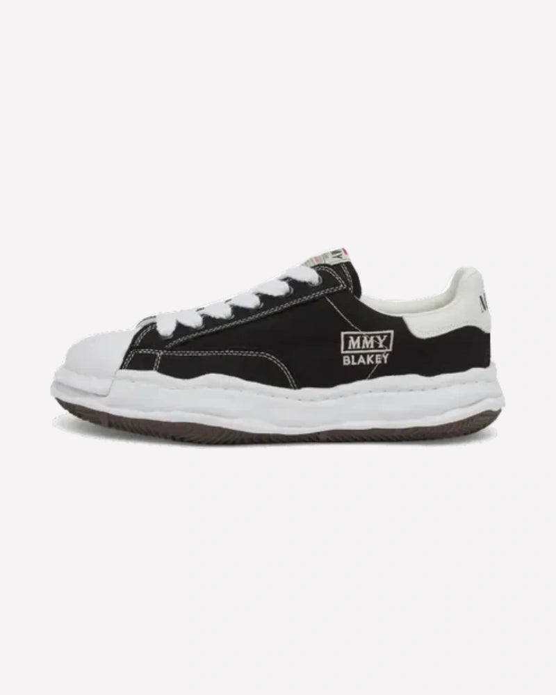 Maison Mihara Yasuhiro Blakey OG Sole Canvas Low Black White