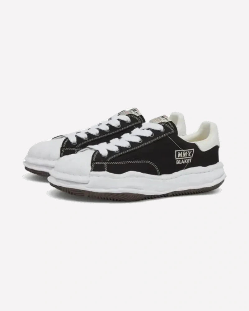 Maison Mihara Yasuhiro Blakey OG Sole Canvas Low Black White