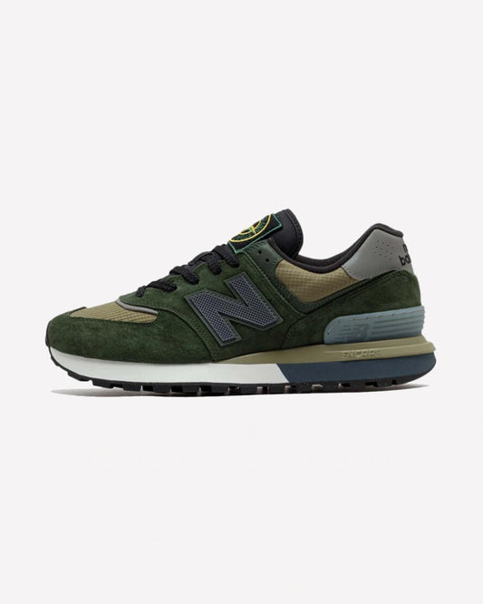 New Balance 574 Legacy Stone Island Dark Green