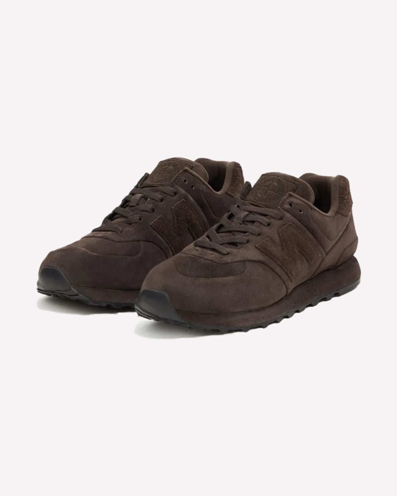 New Balance 574 Legacy Stone Island Ghost Dark Brown