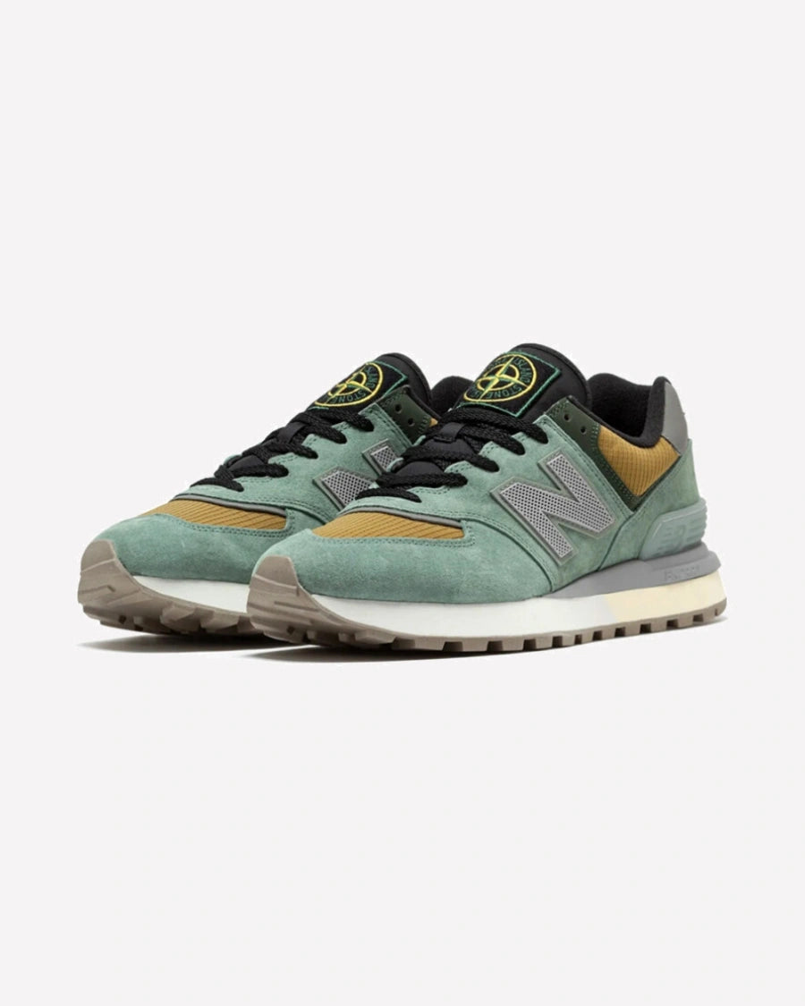 New Balance 574 Legacy Stone Island Light Green