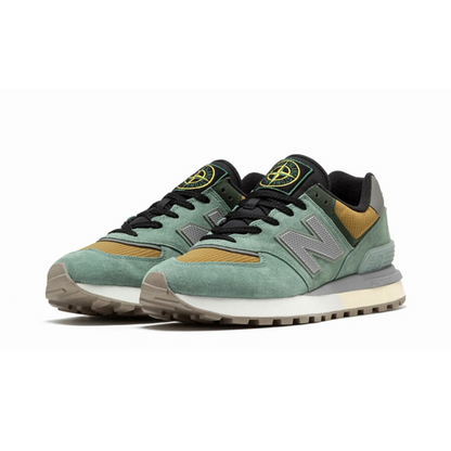 New Balance 574 Legacy Stone Island Light Green - Sneaker Lane