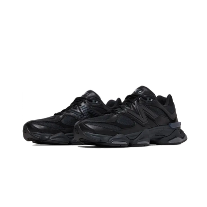 New Balance 9060 Triple Black Leather