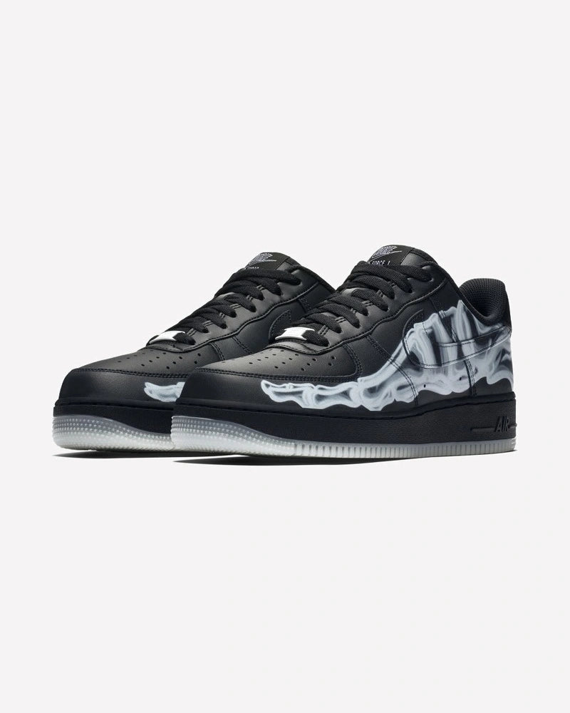 Nike Air Force 1 Low Black Skeleton Halloween (2019)