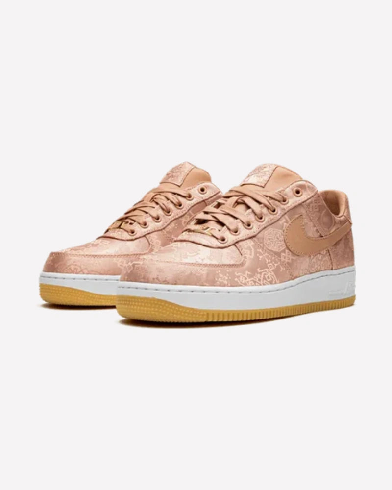 Nike Air Force 1 Low CLOT Rose Gold Silk (Regular Box)
