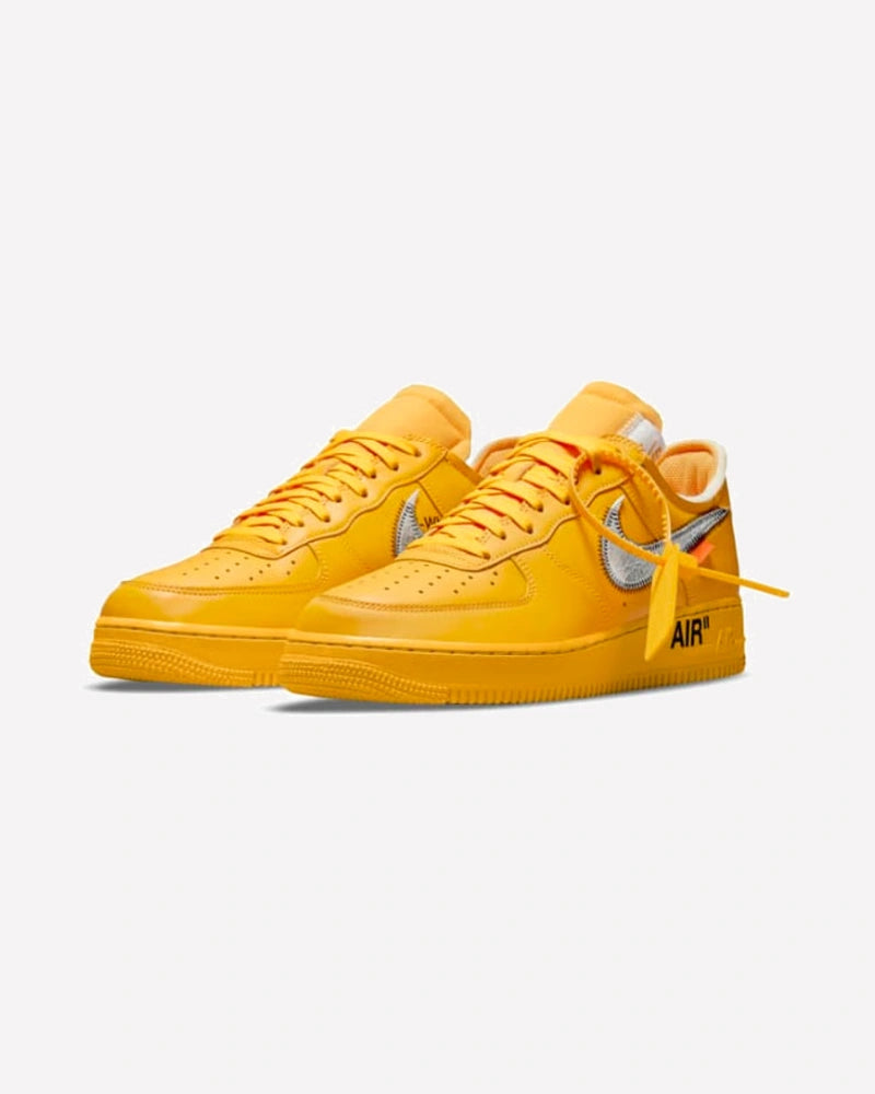 Nike Air Force 1 Low Off-White ICA University Gold