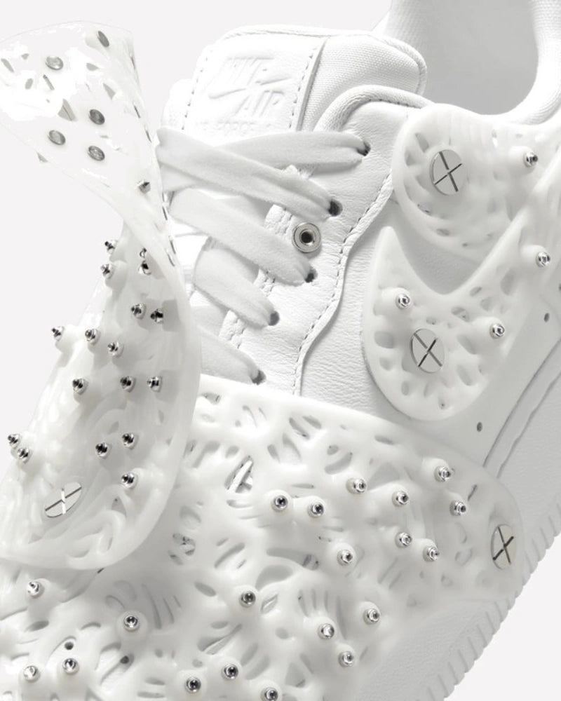 Nike Air Force 1 Low Swarovski Retroreflective Crystals White (W)
