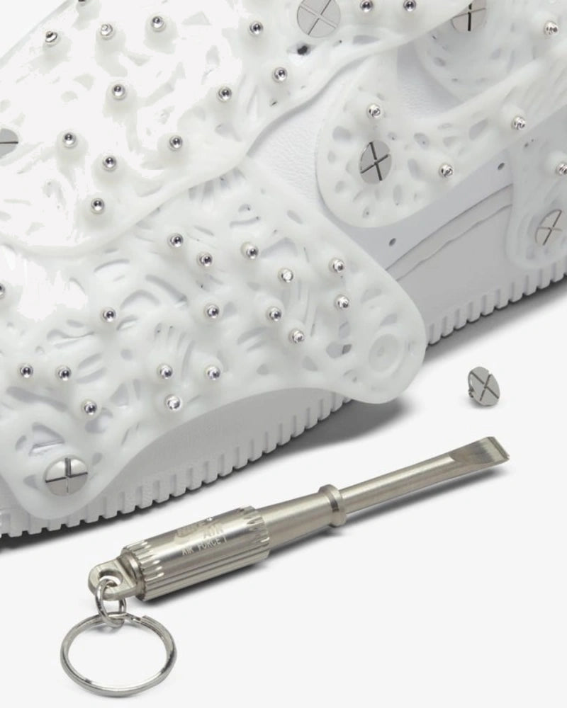 Nike Air Force 1 Low Swarovski Retroreflective Crystals White (W)