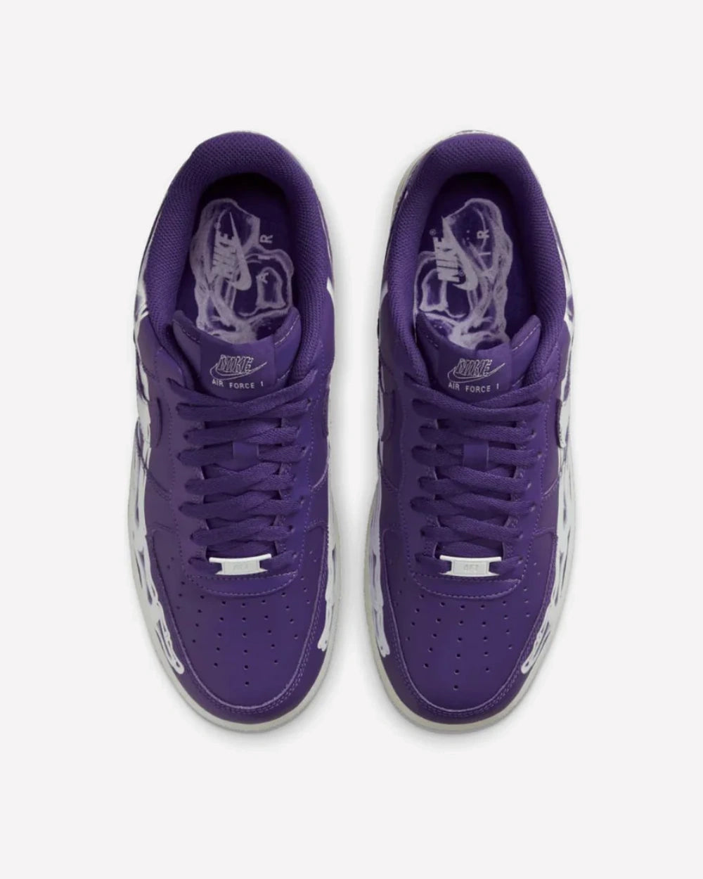 Nike Air Force 1 Low '07 QS Purple Skeleton Halloween (2021)