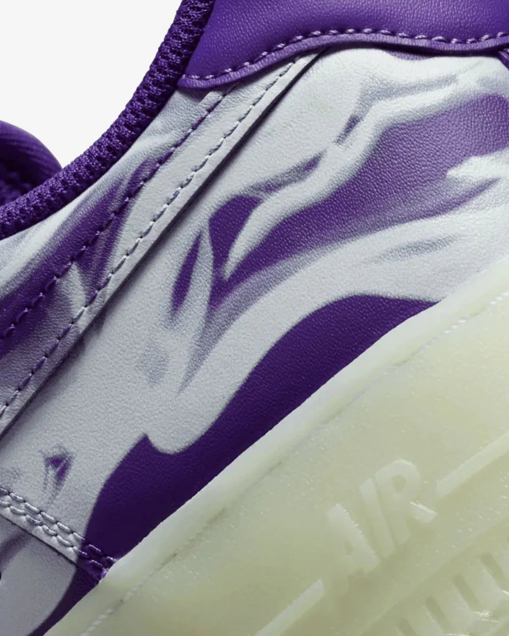 Nike Air Force 1 Low '07 QS Purple Skeleton Halloween (2021)