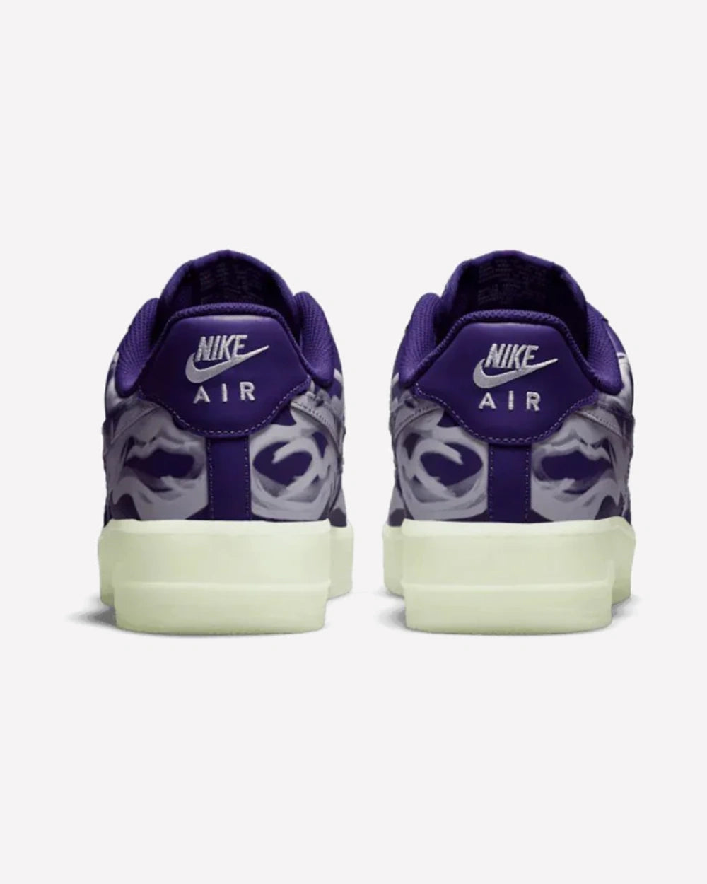 Nike Air Force 1 Low '07 QS Purple Skeleton Halloween (2021)