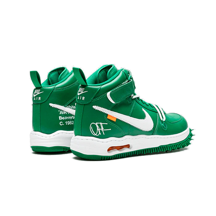 Nike Air Force 1 Mid Off-White Pine Green
