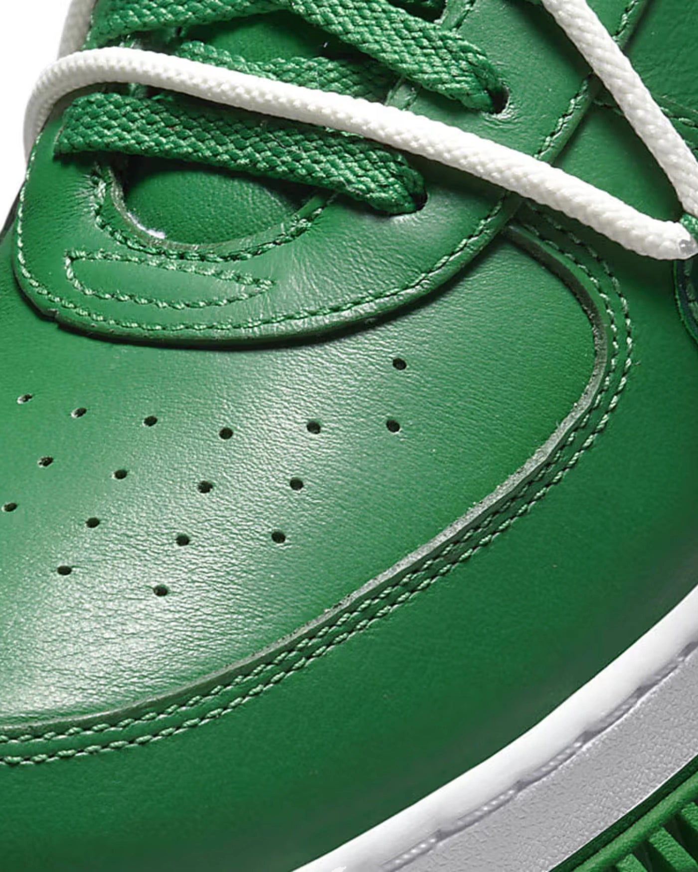 Nike Air Force 1 Mid Off-White Pine Green