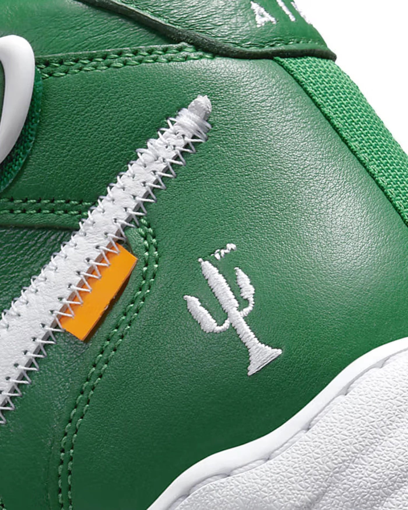 Nike Air Force 1 Mid Off-White Pine Green