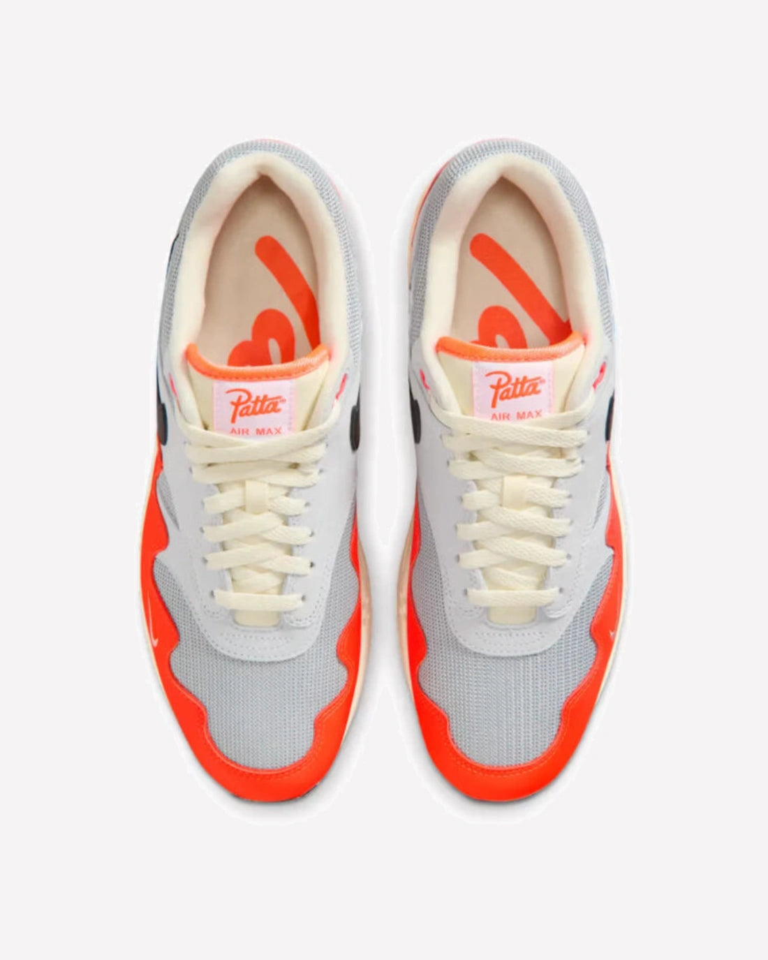Nike Air Max 1 Patta Waves Hyper Crimson Pure Platinum
