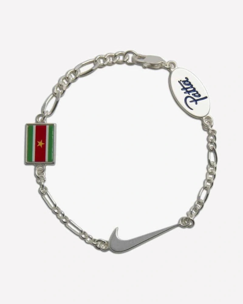 Nike Air Max 1 Patta Waves Metallic Silver White Black