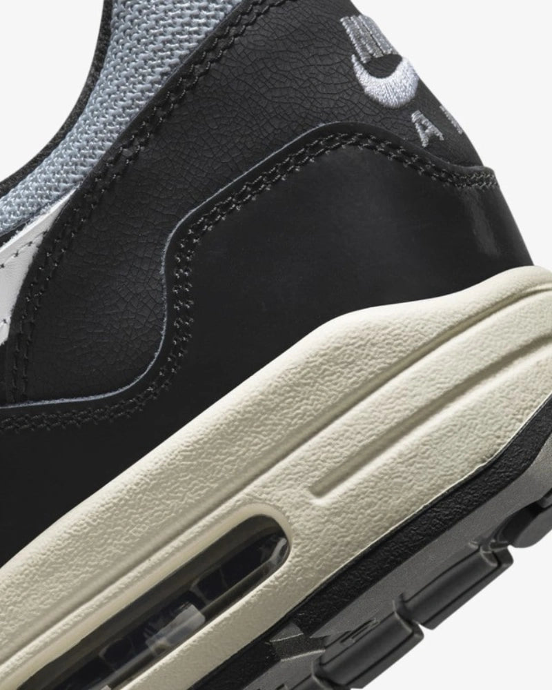 Nike Air Max 1 Patta Waves Metallic Silver White Black