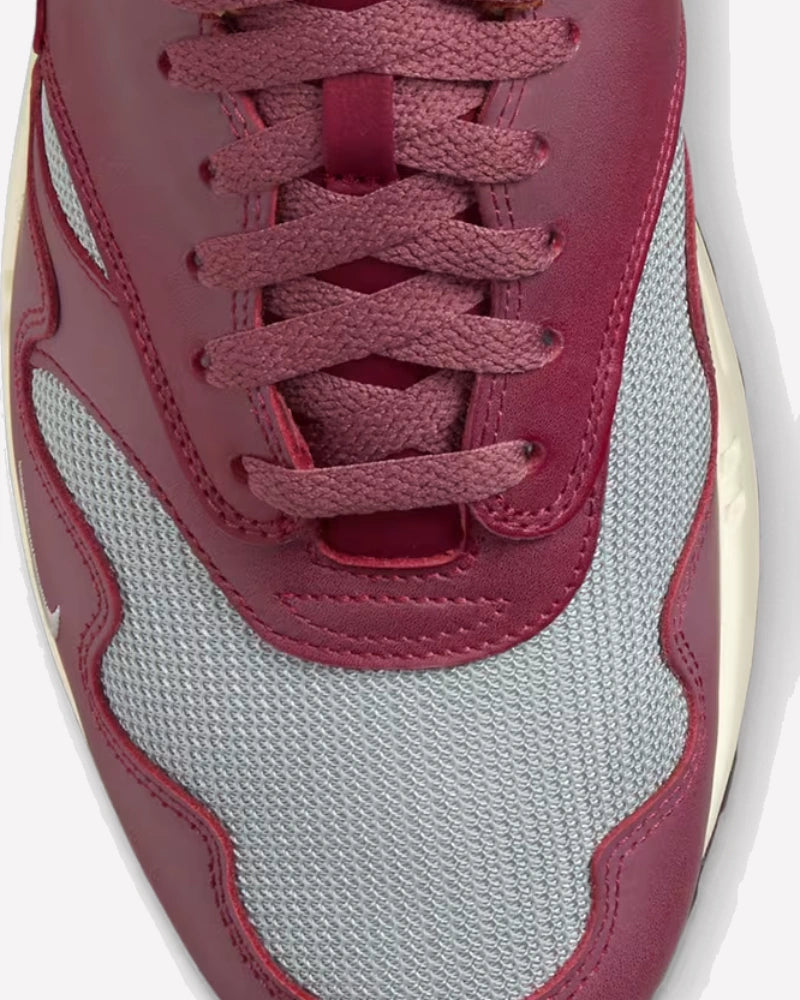 Nike Air Max 1 Patta Waves Rush Maroon