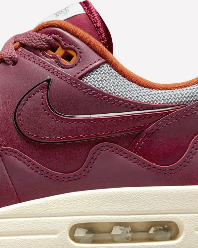 Nike Air Max 1 Patta Waves Rush Maroon