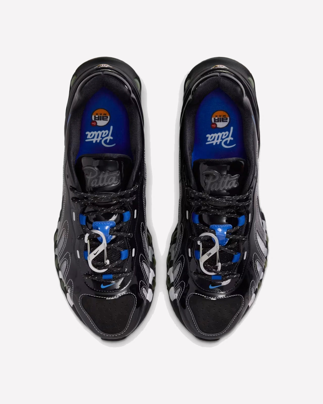 Nike Air Max Dn8 Patta Black Metallic Silver