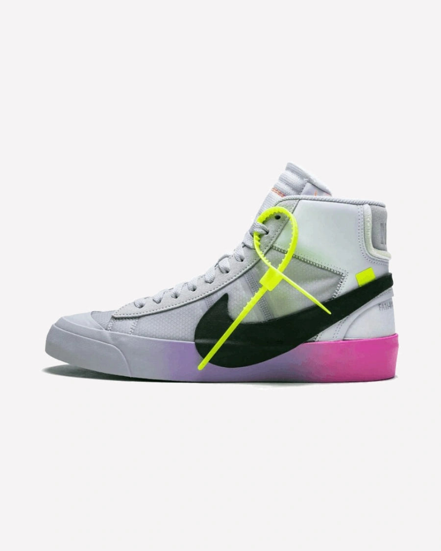 Nike Blazer Mid Off-White Wolf Grey Serena Queen