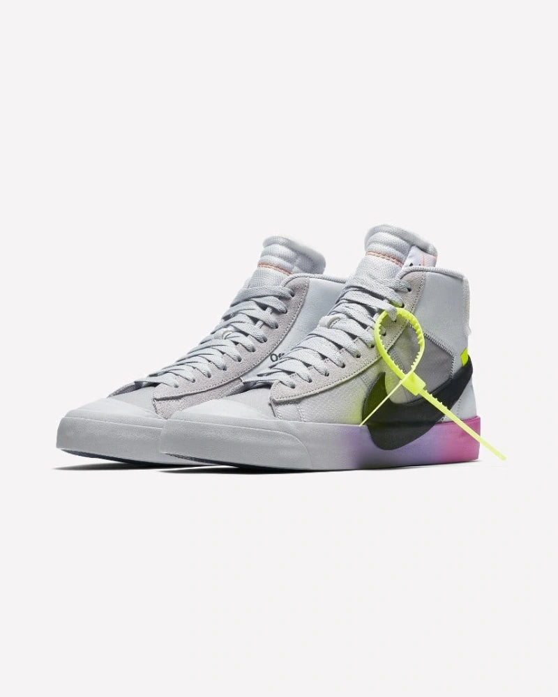 Nike Blazer Mid Off-White Wolf Grey Serena Queen