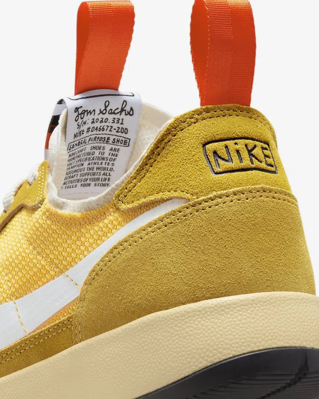 NikeCraft General Purpose Shoe Tom Sachs Archive Dark Sulfur