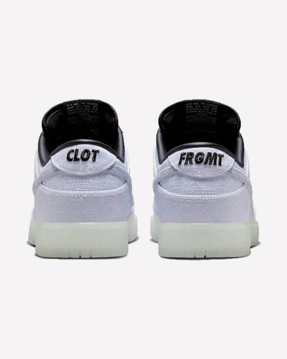 Nike Dunk Low CLOT Fragment White
