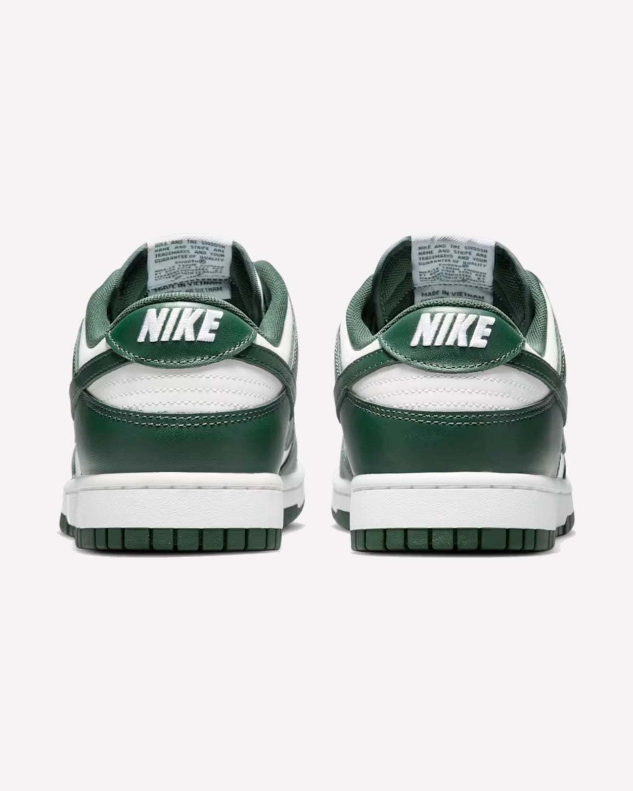 Nike Dunk Low Michigan State Green