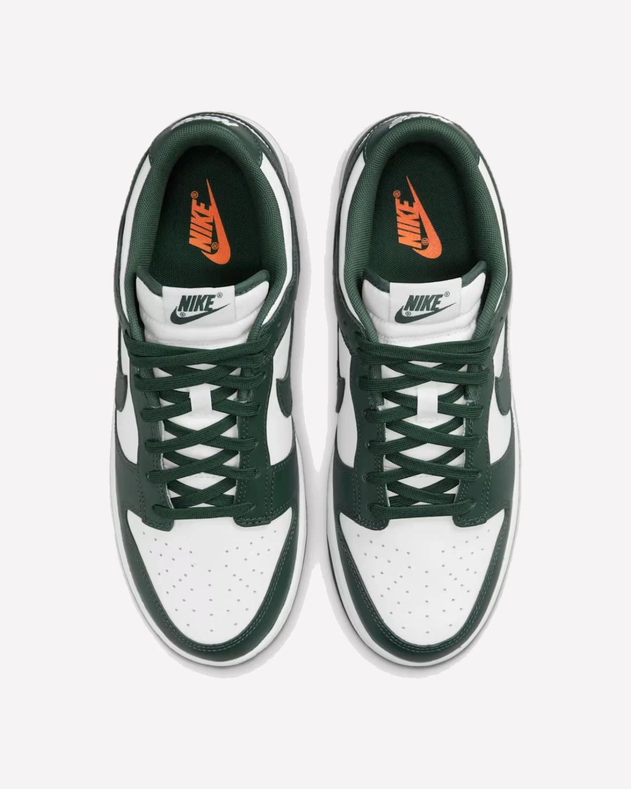 Nike Dunk Low Michigan State Green