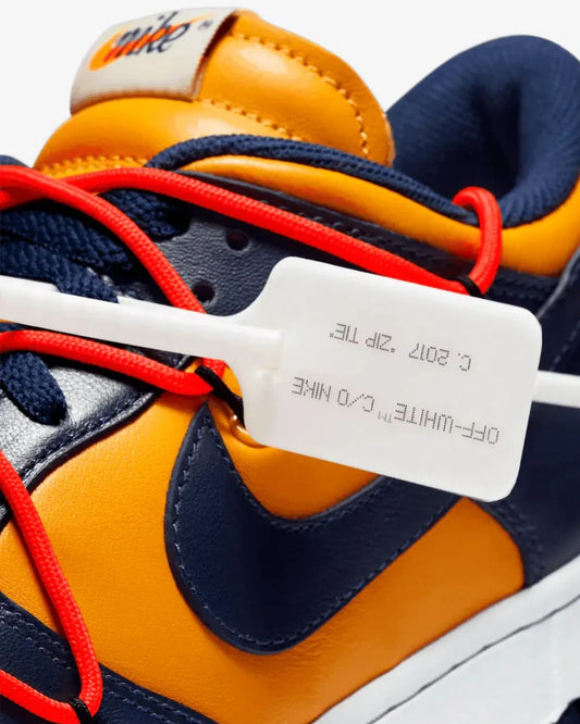 Nike Dunk Low Off-White University Gold
