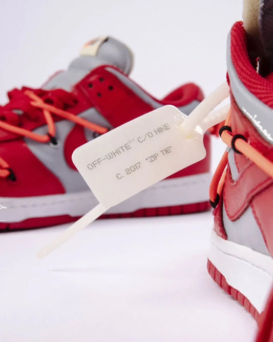 Nike Dunk Low Off-White University Red