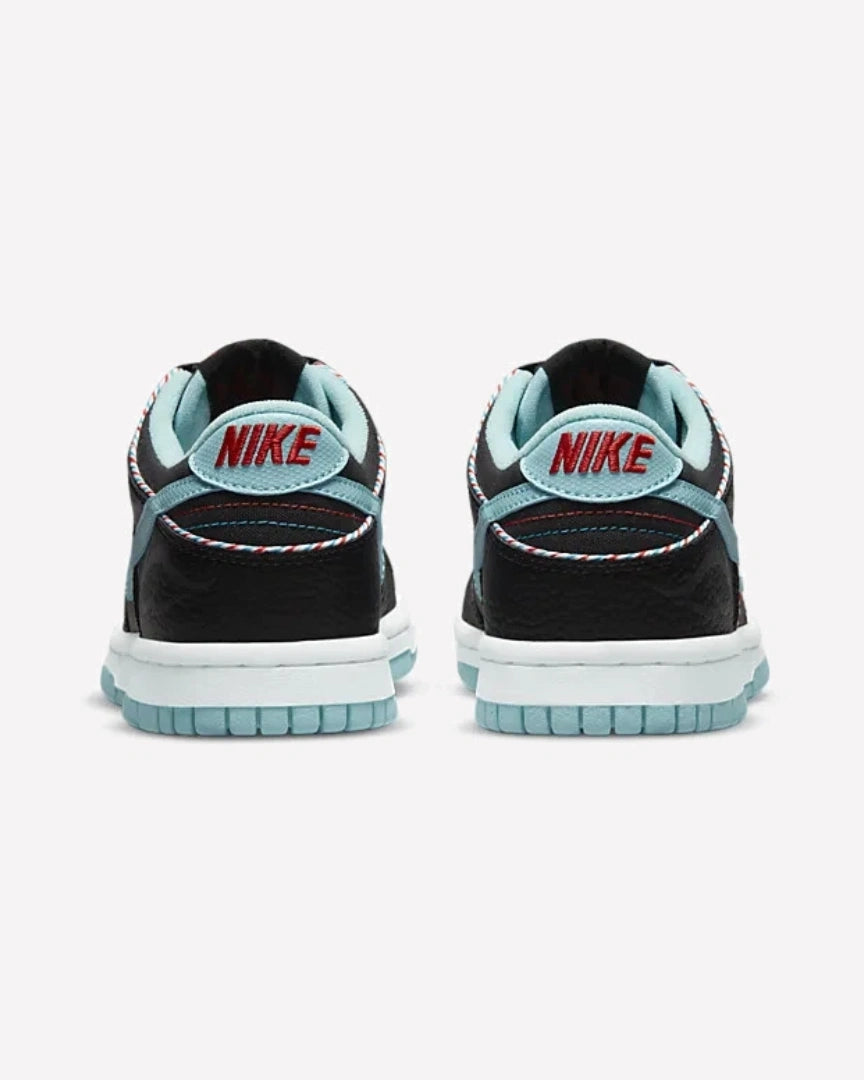 Nike Dunk Low SE Barber Shop Black (GS)