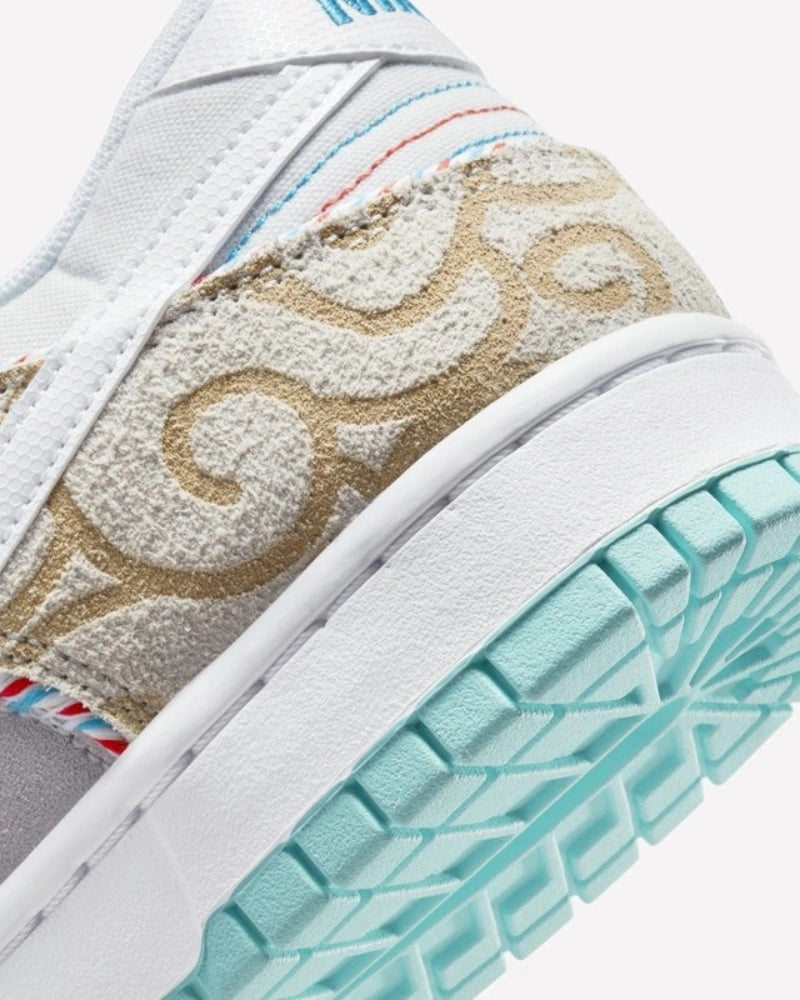 Nike Dunk Low SE Barber Shop Grey