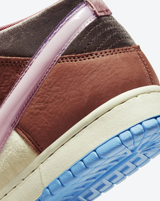 Nike Dunk Mid Social Status Free Lunch Chocolate Milk