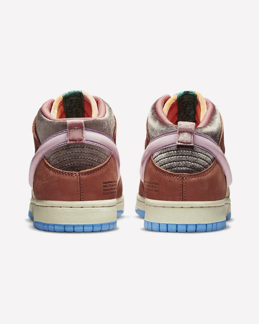 Nike Dunk Mid Social Status Free Lunch Chocolate Milk