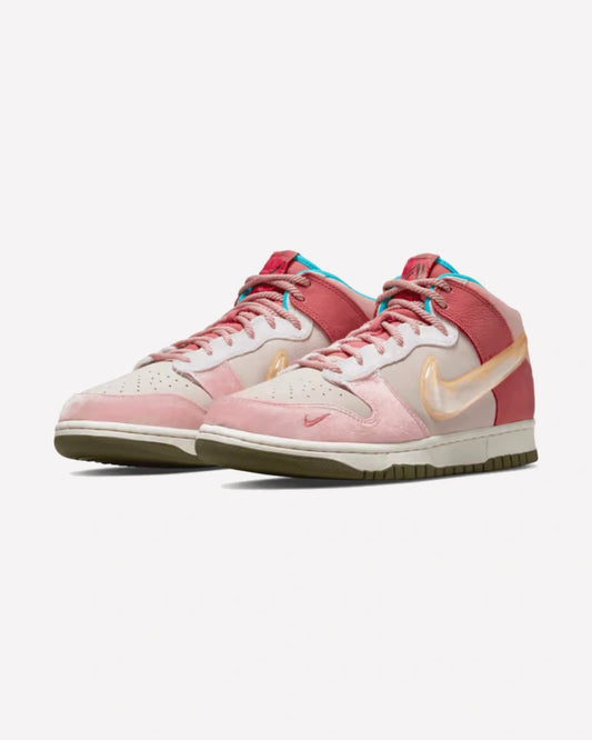Nike Dunk Mid Social Status Free Lunch Strawberry Milk