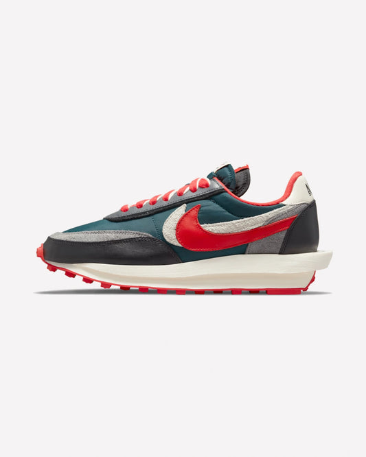 Nike LD Waffle sacai Undercover Midnight Spruce University Red