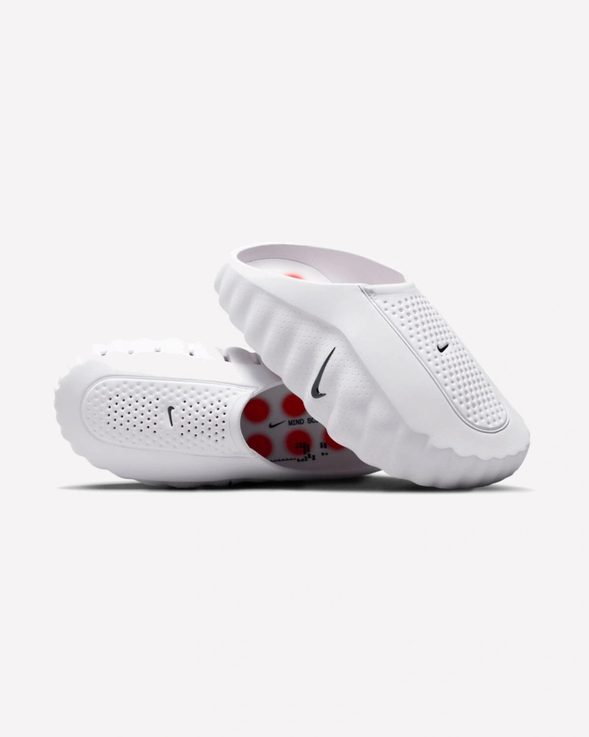 Nike Mind 001 Slide White Speed Red