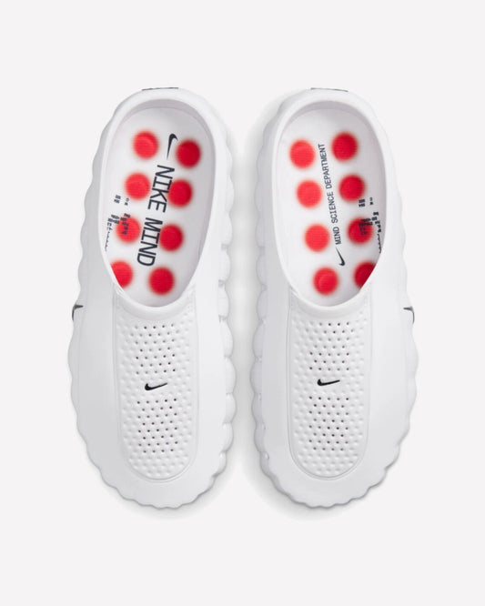 Nike Mind 001 Slide White Speed Red
