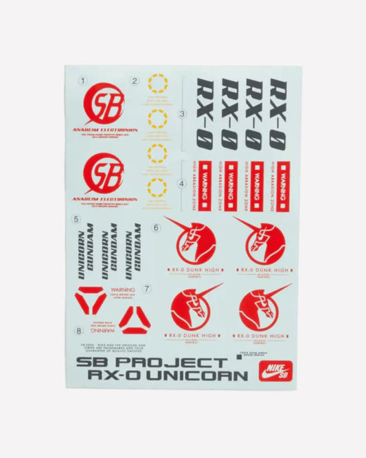 Nike SB Dunk High RX-0 Unicorn Gundam