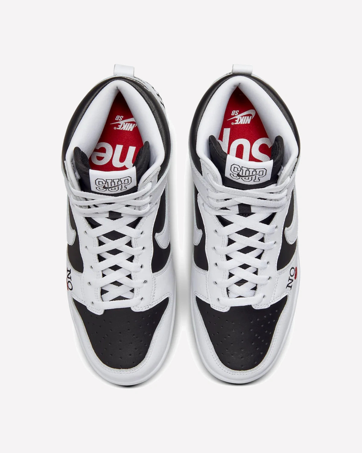 Nike SB Dunk High Supreme By Any Means Black White