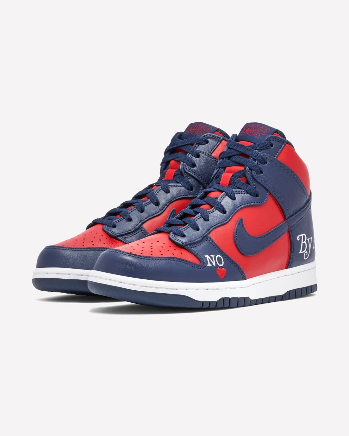 Nike SB Dunk High Supreme By Any Means Blue Red